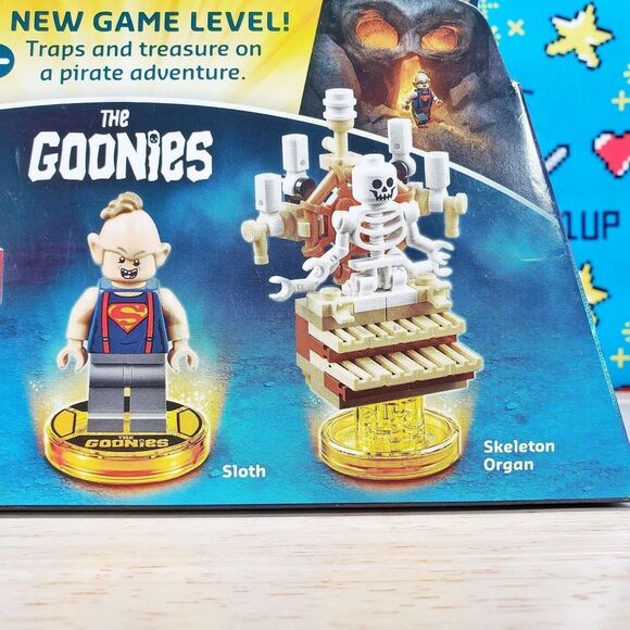 LEGO Dimensions The Goonies Level Pack #71267 2017 Sloth Minifigure Pirate Ship - Picture 12 of 12